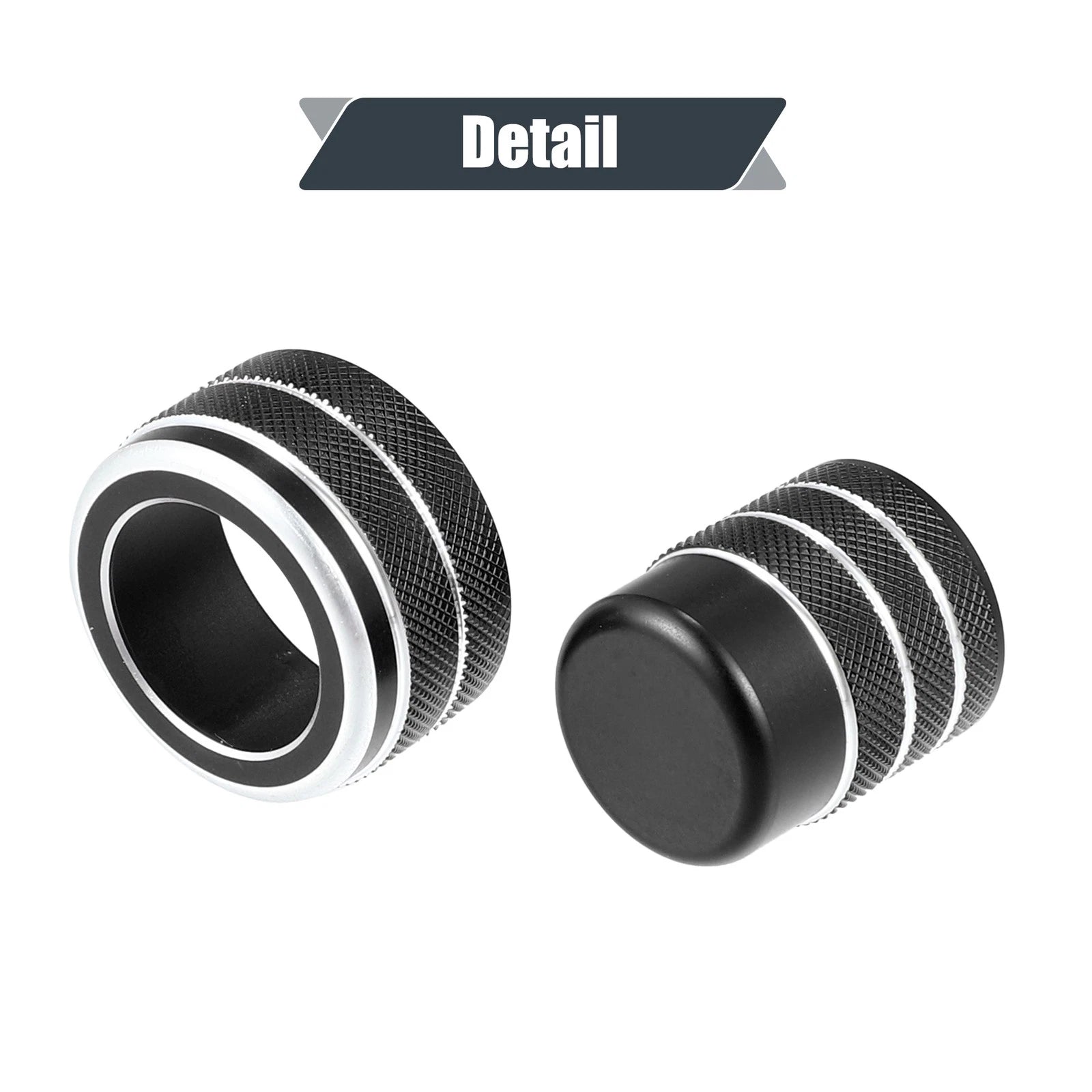 5X Air Vent Knob Trim Cover with GPS Navigation for Honda Civic (2022)