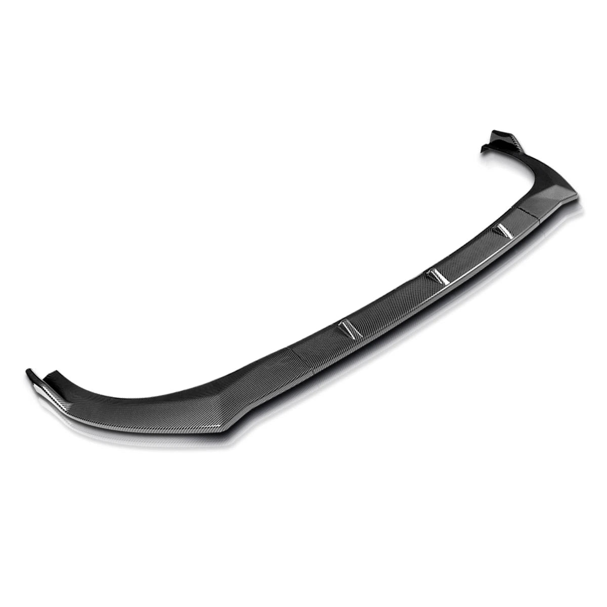 Carbon Style Front Bumper Body Kit Lower Splitter Spoiler Lip for Elantra (2021–2022)