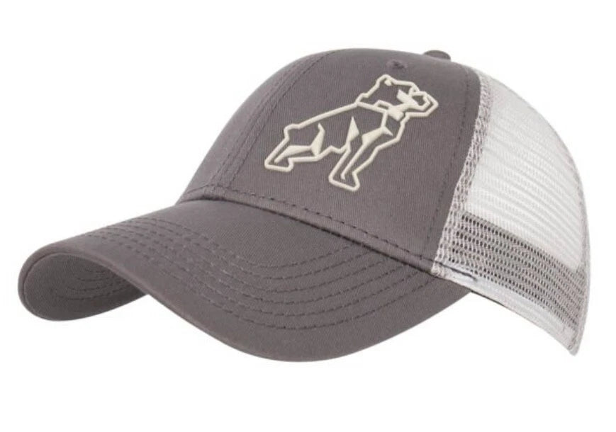 Mack 3D Bulldog Dark Grey Mesh Snapback Cap for Mack Trucks (All Years)