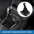 6 Speed Manual Gear Shifter Knob with Cover for Volkswagen Eos (2007–2016)