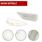 2X Clear Lens Front Fender Side Marker Lights for Honda Element (2009–2011)