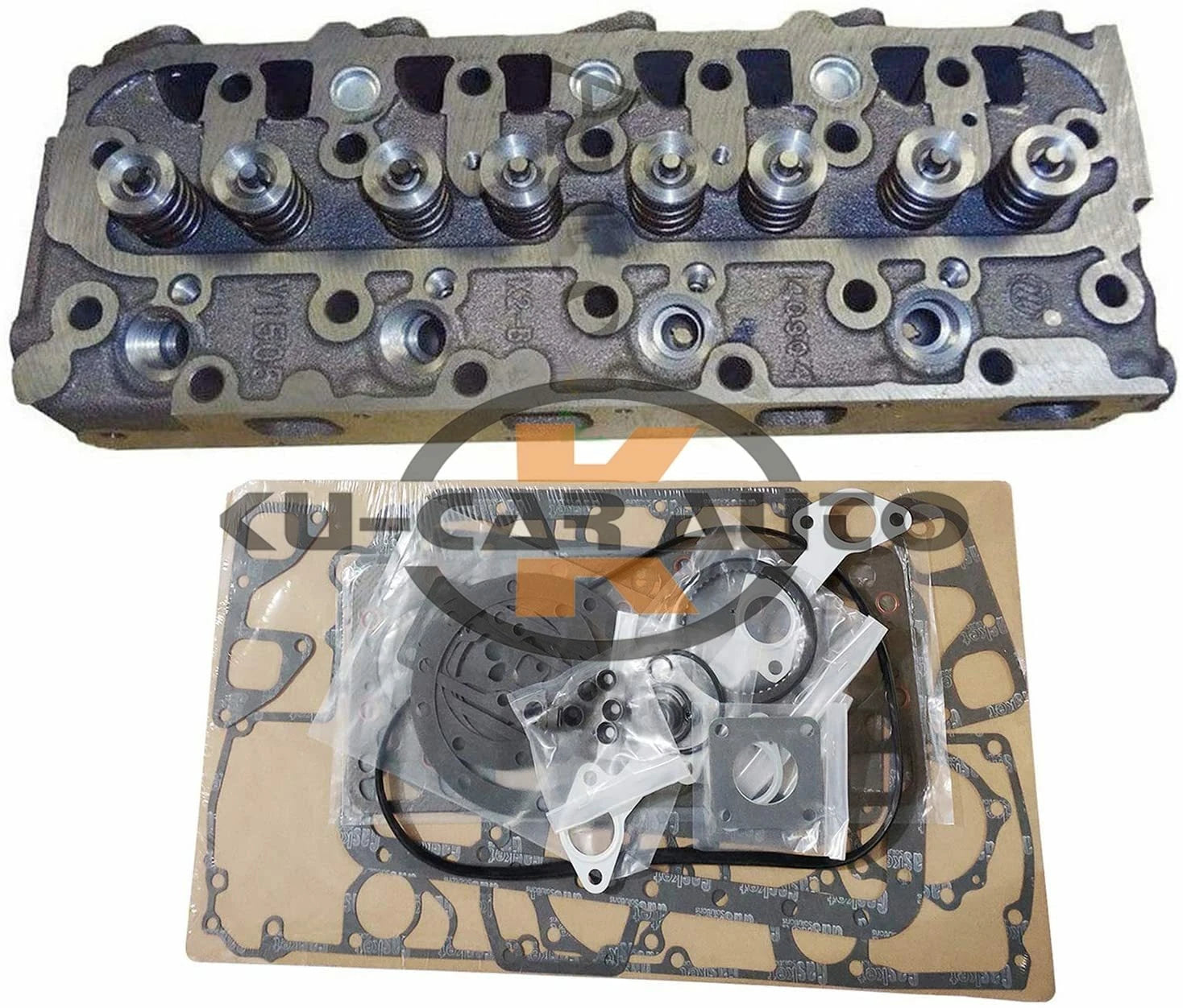Cylinder Head + Gasket Kit for Kubota B2910HSD B7800HSD B3030HSD (2000–2009)