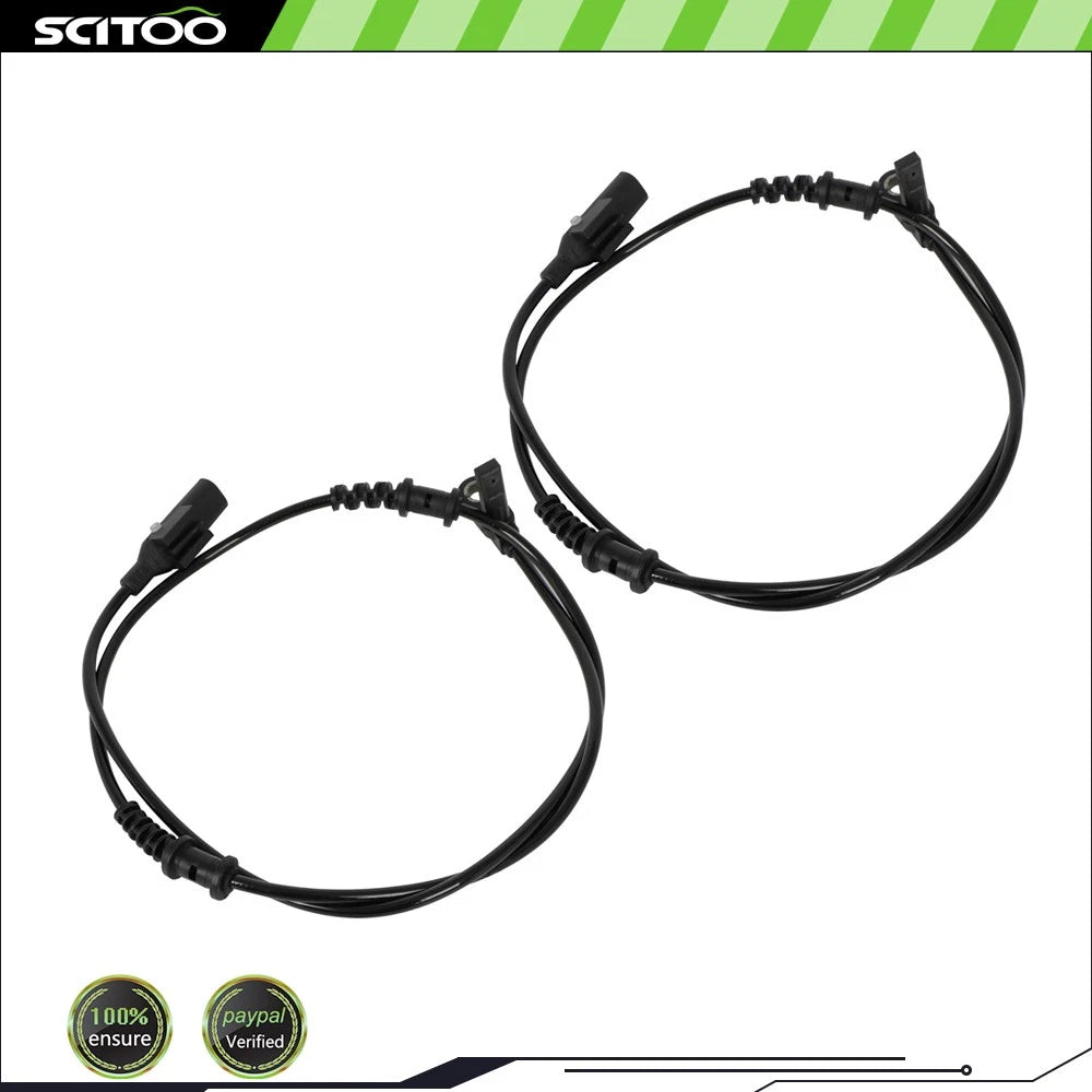Pair of Front ABS Wheel Speed Sensors for Mercedes-Benz Sprinter 2500 (2018)