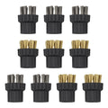 Brush Heads for Steam Mops (2X) - Brass & Soft for Tough Stains