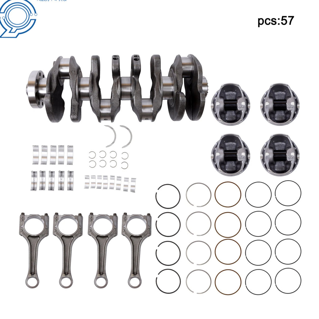 Engine Rebuild Overhaul Kit for Audi Volkswagen Skoda 2.0L