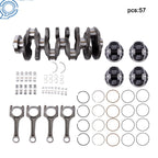 Engine Rebuild Overhaul Kit for Audi Volkswagen Skoda 2.0L