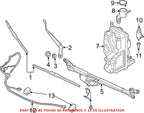 Windshield Washer Pump Strainer for BMW (2000–2023) 61667006063