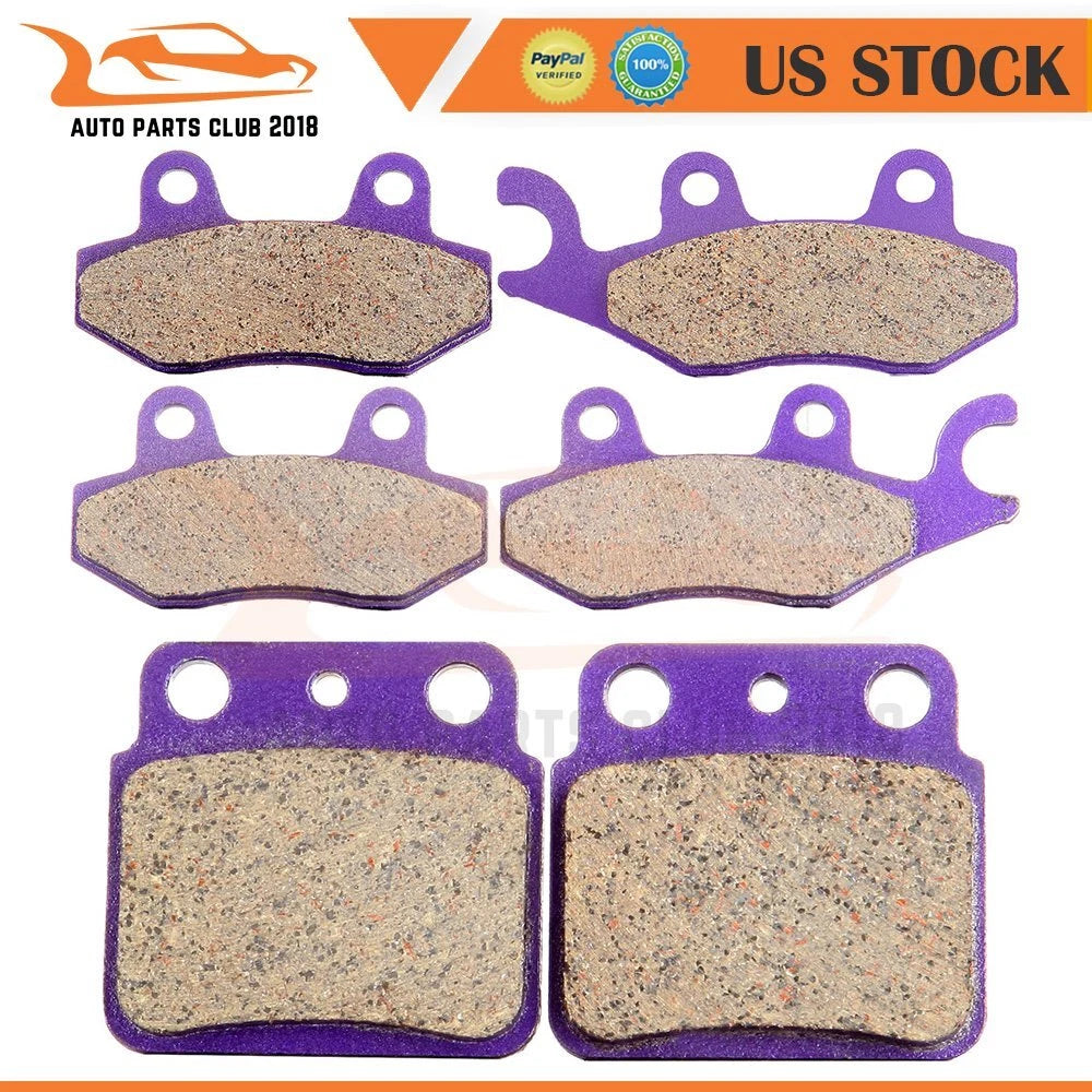 Carbon Fiber Brake Pads for Suzuki Quadracer 450 LTR450 (2006–2009)