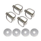 4X Saddlebag Mounting Pin Bolts for Harley Davidson Touring (2009–2023)