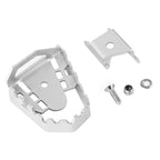 Extension Brake Foot Pedal Enlarger Pad CNC Silver for BMW F850GS F750GS (2008–2016)