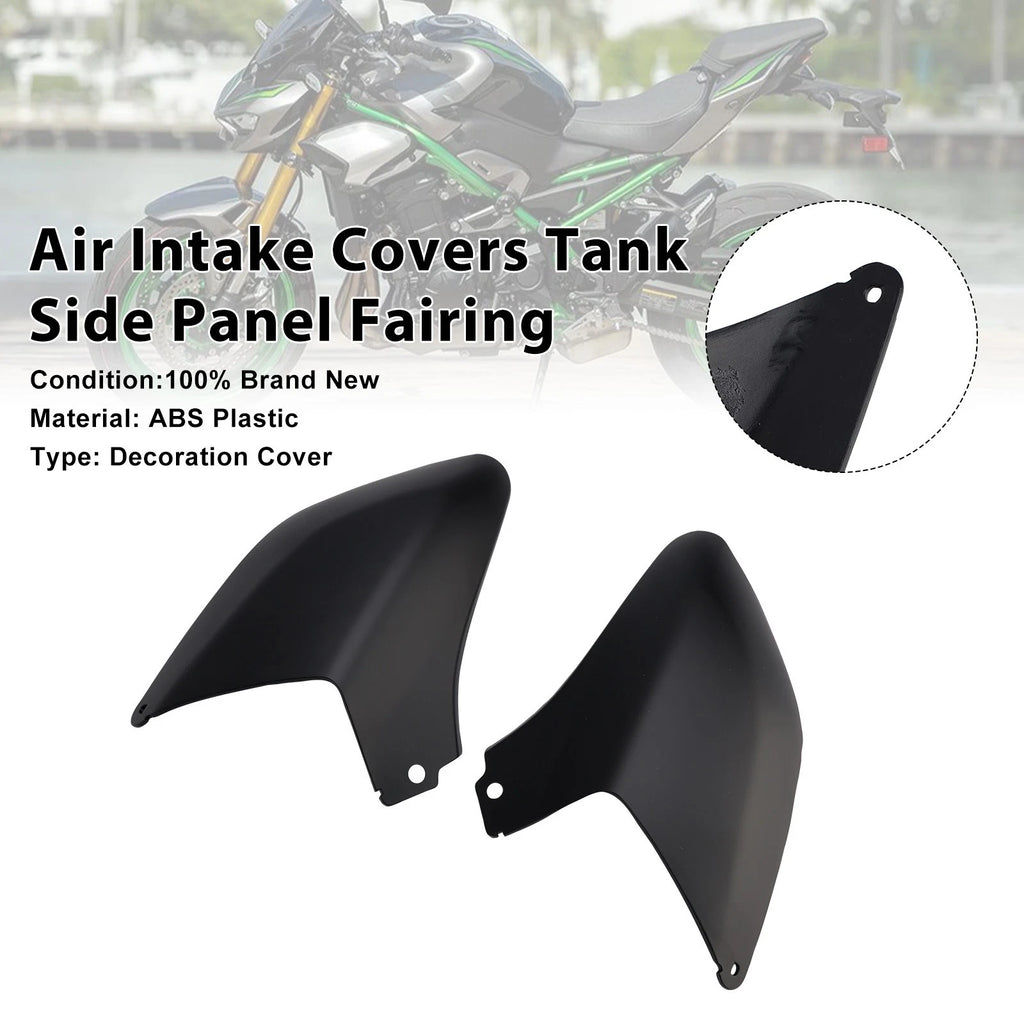 Air Intake Covers for Kawasaki Z900 (2025–2026) Matte Black
