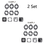 Set of 2 Carburetor Gasket Diaphragm Kit for Tecumseh TC200 TC300 (N/A)