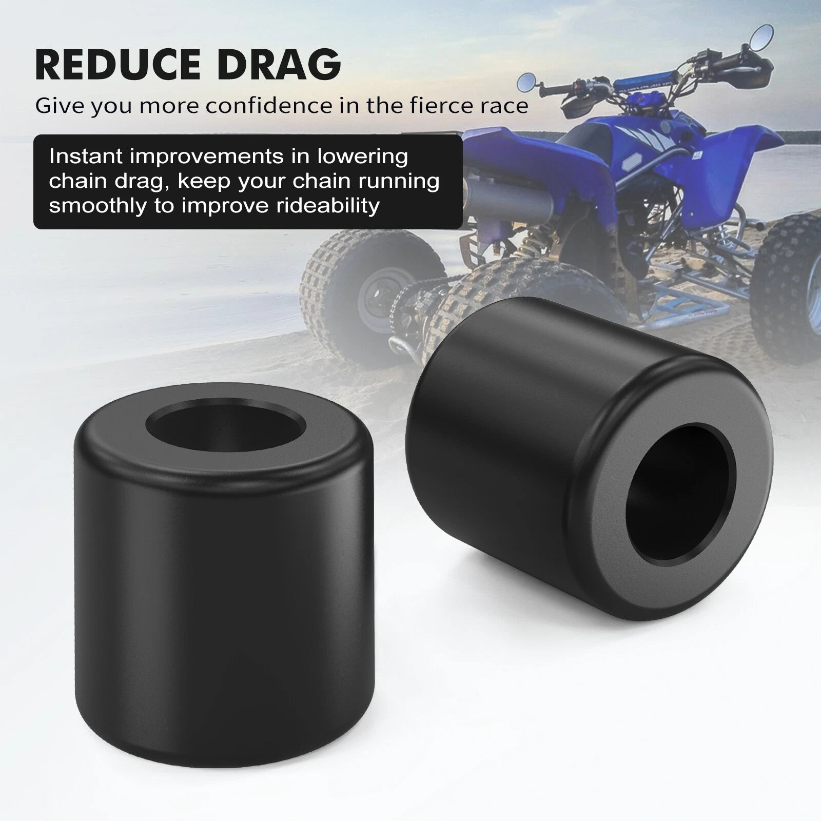 Roller Tensioner Chain Guide for Yamaha Blaster YFS200 (2000–2006) 30X-22178-00-00