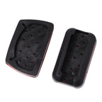 2 x Gas Accelerator Pedal Covers for Honda Accord (2013-2022) Red