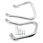 Chrome Rear Bolt-on Saddlebag Guard Crash Bar for Harley Softail FLHC (2018–2023)