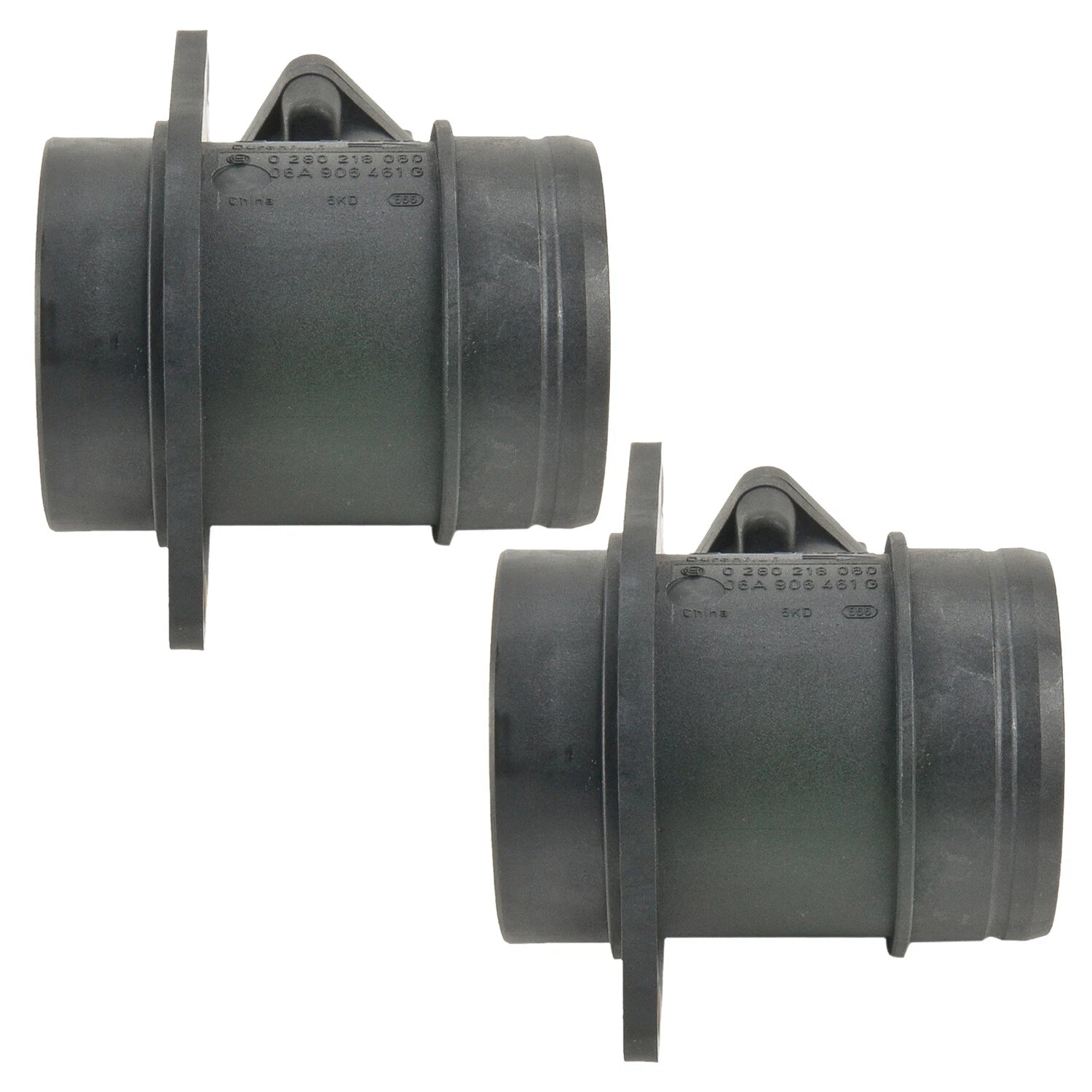 2X Bosch Mass Air Flow Sensor for Audi Q7 VW Phaeton Touareg 4.2 V8
