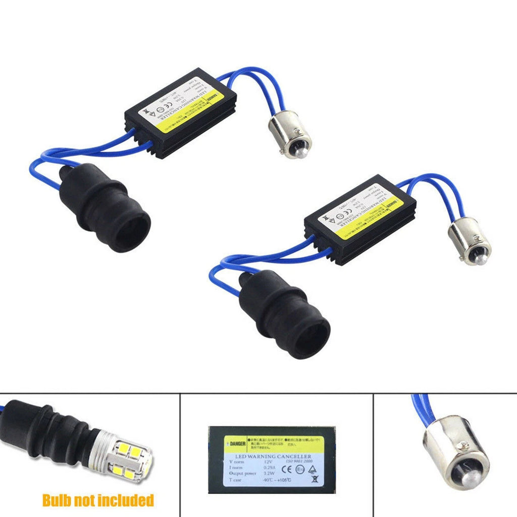 Error-Free Wiring Adapters for LED Parking/Backup Lights for BA9 64132 64136