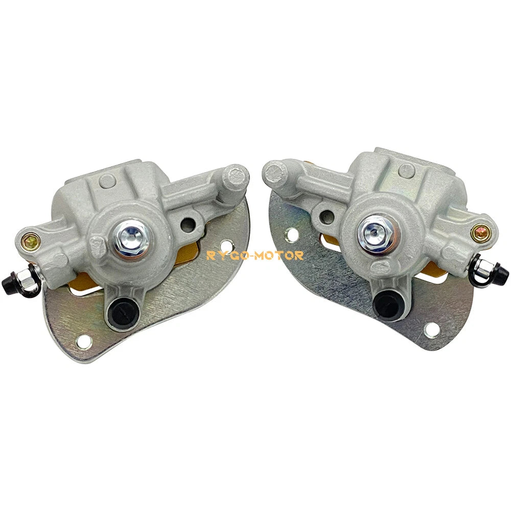 Front Brake Calipers w/Pads for Yamaha Raptor 250 YFM250R (2008–2013)