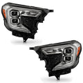 Full LED Headlight Set for 2022-2024 GMC Terrain Denali w/LED DRL