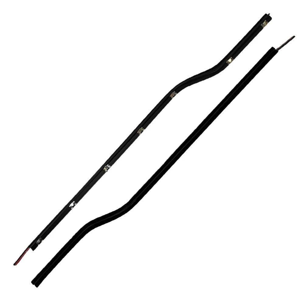 Set of 2 Outer Weatherstrip Door Belt for Chevy Tracker Suzuki Sidekick (1989–1998)