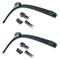2pc Windshield Wiper Blade Kit for Valeo (22" Left, 21" Right)