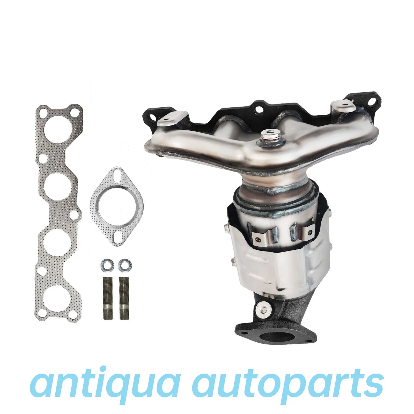 Front Manifold Catalytic Converter for Hyundai Santa Fe 2010–2012 2.4L w/Gaskets