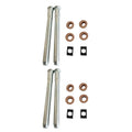 2X Door Repair Hinge Pin & Bushing Kit 703-265 for Chevy GMC Olds Pickup (1994–2002)