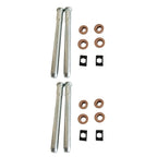 2X Door Repair Hinge Pin & Bushing Kit 703-265 for Chevy GMC Olds Pickup (1994–2002)