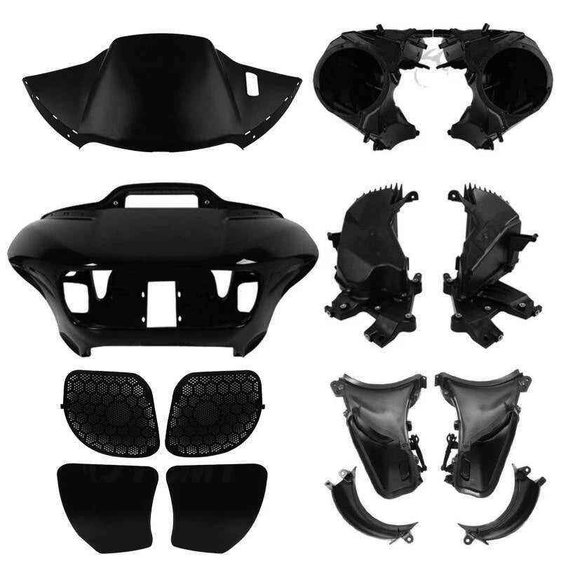 Front Headlight Fairing Speaker Box Air Duct for Harley Touring Road Glide (2015–2023)