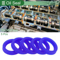 Oil Seal Ring for Rotary Shaft 28x38x7mm (Set of 5)