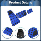 Automatic Foot Accelerator Pedal Covers 2 x Blue for Dodge RAM 1500 (2010-2018)