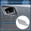 Front Right Washer Nozzle Cover Cap for Audi Q7 (2017–2019) 1Pcs Silver Tone