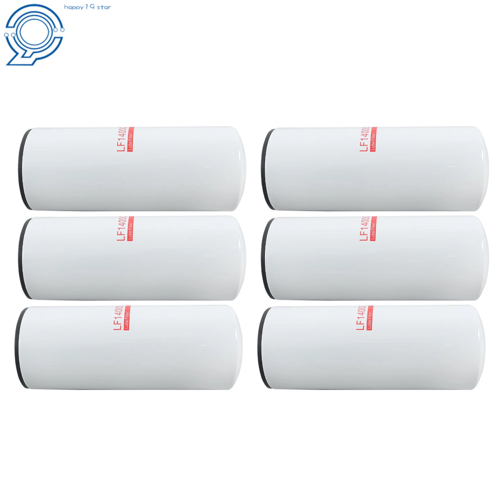 6 Pack LF14000NN Oil Filter for Cummins ISX (2007–2019)