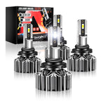 Set of 4 NOVSIGHT 9005 9006 LED Headlight Bulbs 24000lm Super Bright