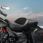 Gel Seat for Harley Street Road Glide (2009–2023) Black White