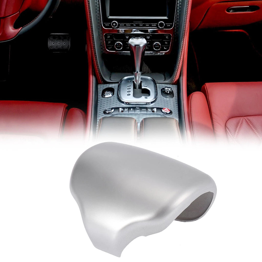 Gear Shifting Knob Cover Trim for Honda CR-V (2017–2021) - Silver Tone
