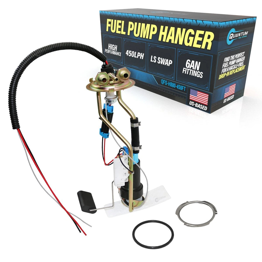 Fuel Pump + Hanger for Chevy C30 (1975–1986) F90000267 TIA485-2 450LPH