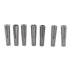 7Pc Set of MT2 Shank Round Collets for Morse Taper Chuck (1/8" - 1/2")
