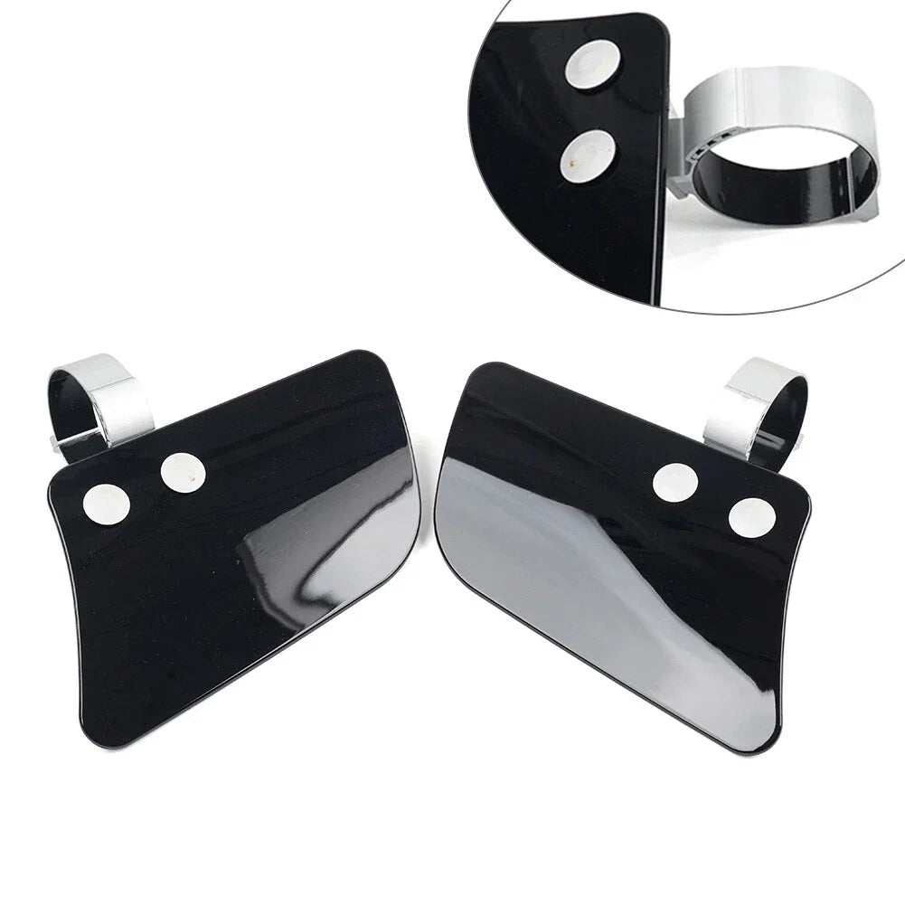Black Motorcycle Front Wind Fork Air Deflector for Honda, Kawasaki, Yamaha