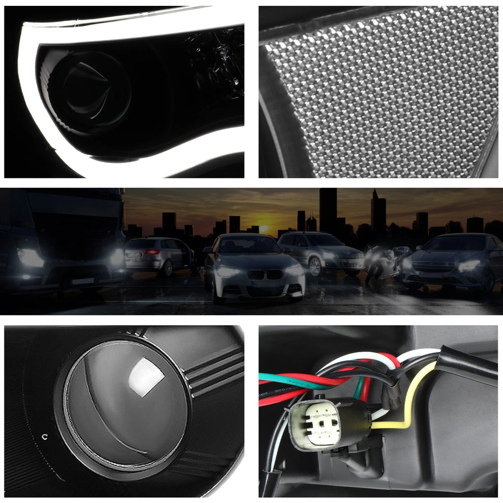 3D LED DRL Projector Headlight for Chevy Colorado (2015–2023)
