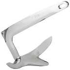 2.2 Lb Bruce Style Claw Anchor for Marine Use (Solid Stainless Steel)