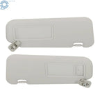Set of 2 Sun Visors for Mazda 3 (2010–2013) Gray