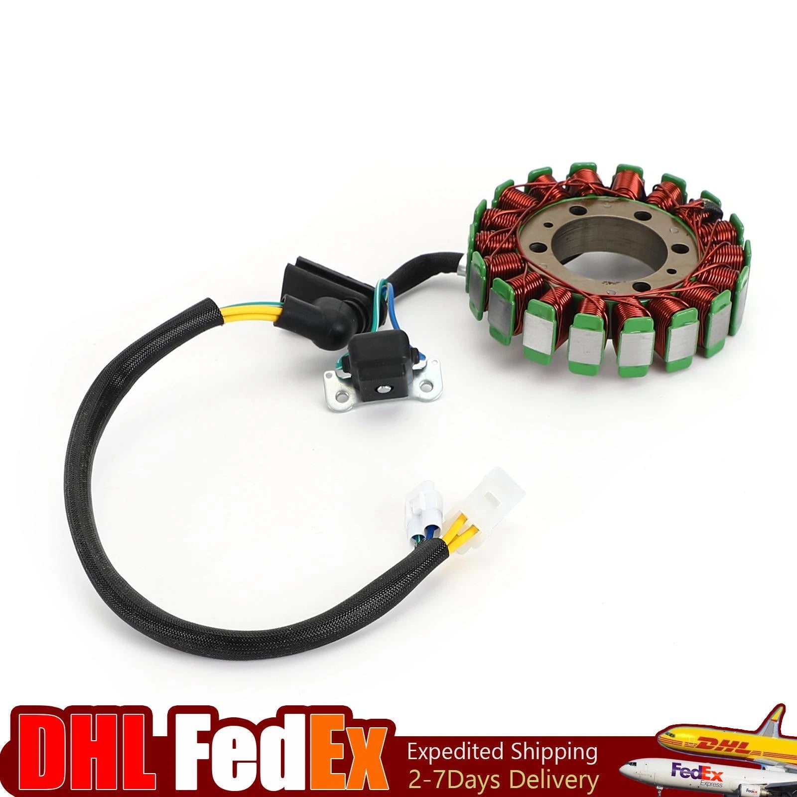 Stator for Suzuki LTF250 LTF300 LTF4 LT4WD King Quad 300 Quadrunner 250 (1988–2004)