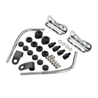 Windshield Mounting Hardware Kit for Universal Motorcycle (Black Metal)