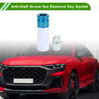 Set of 1 Wheel Lock Lug Nut Removal Key Socket 7/19PT for Audi VW 
