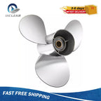 11 5/8 x 11 Stainless Steel Outboard Prop for Yamaha 40-60 HP