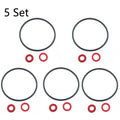 Set of 5 Carburetor Float Bowl Gasket Washers for Honda GX240 GX270 GX340 GX390