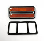 Amber Deluxe Side Marker Lights Turn Signals for 1968–1972 Chevy GMC Truck