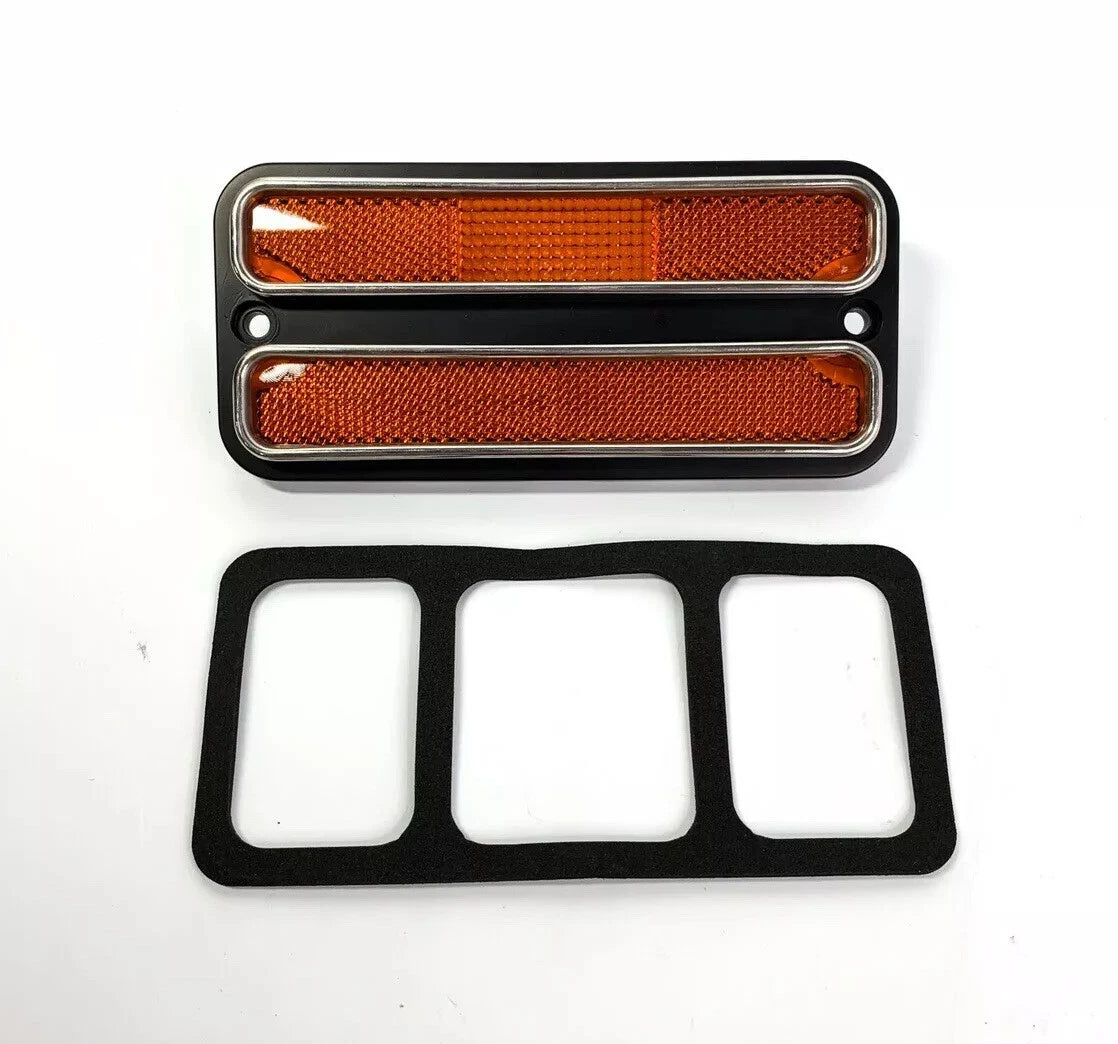 Amber Deluxe Side Marker Lights Turn Signals for 1968–1972 Chevy GMC Truck
