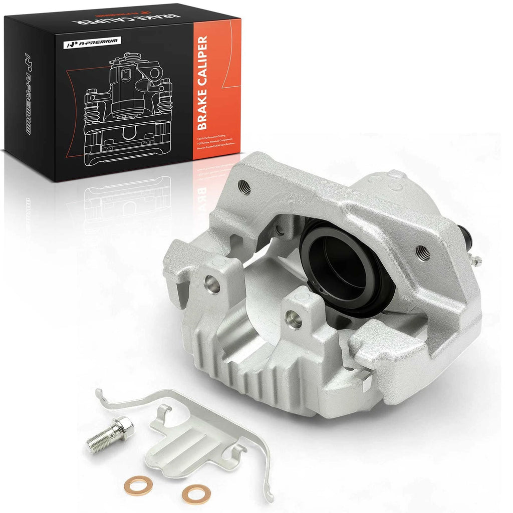 Front Driver Side Brake Caliper with Bracket for BMW E60 525i (2004–2007)